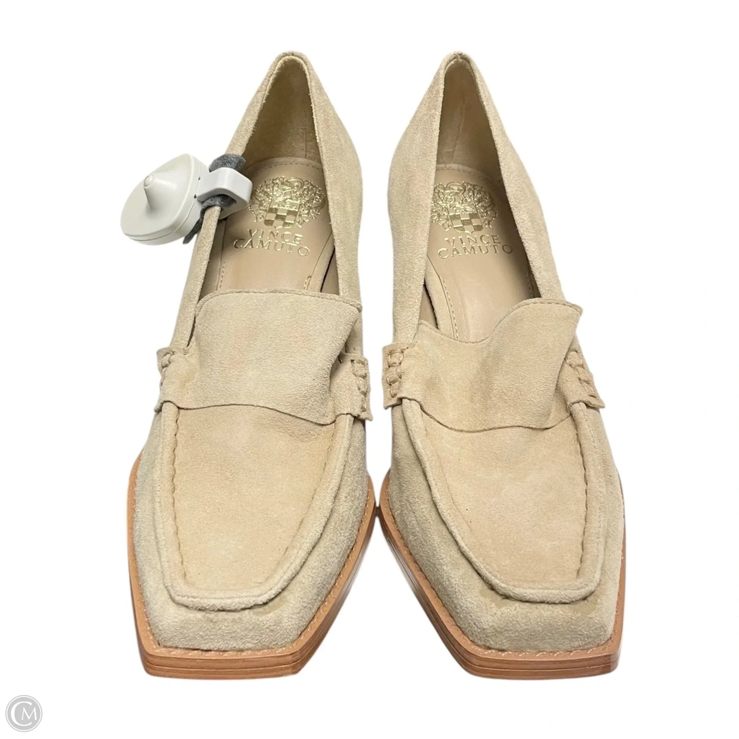 Shoes Heels Block By Vince Camuto In Tan, Size: 7