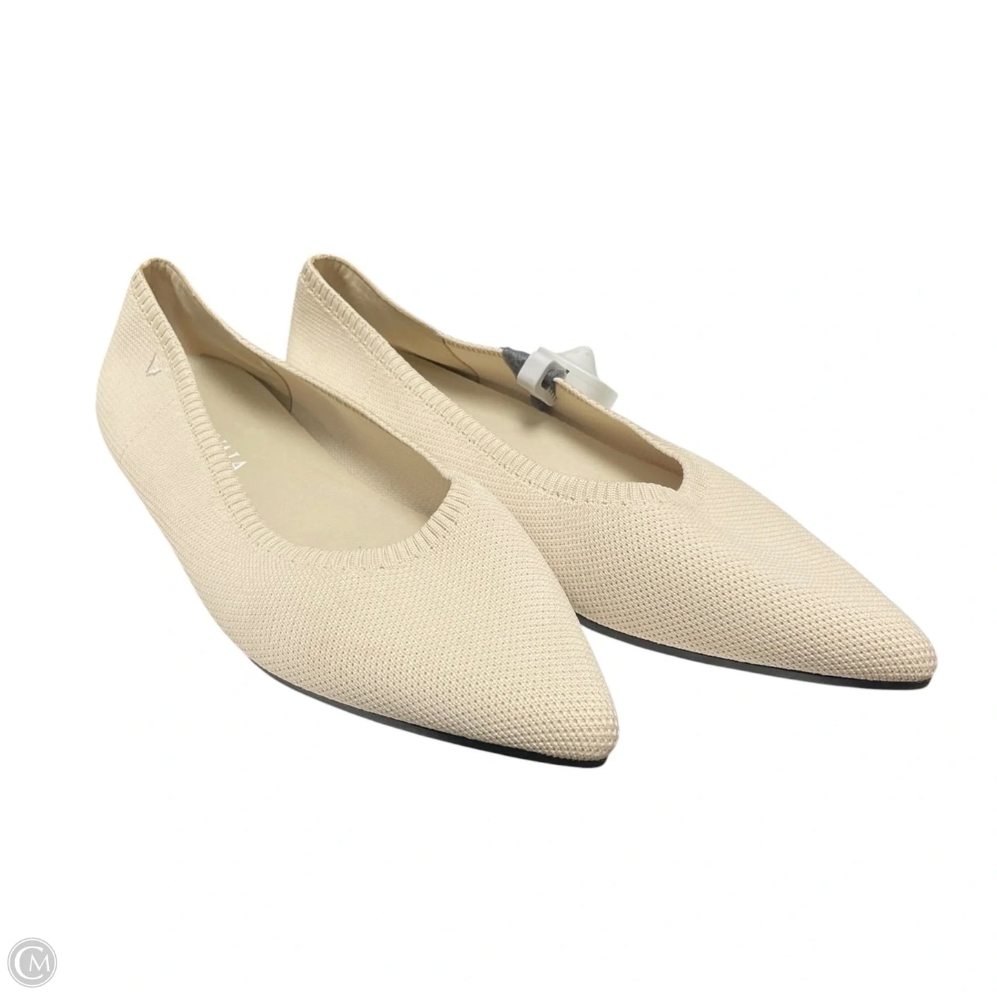 Shoes Flats By Vivaia In Cream, Size: 12.5