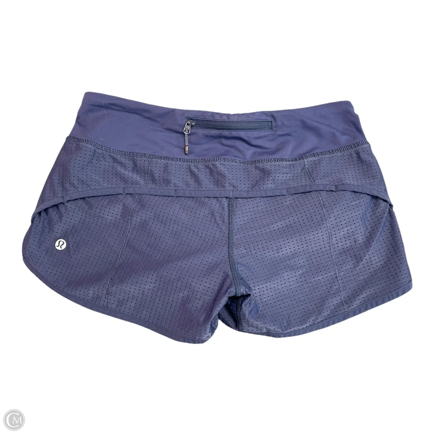 Athletic Shorts By Lululemon In Navy, Size: 4