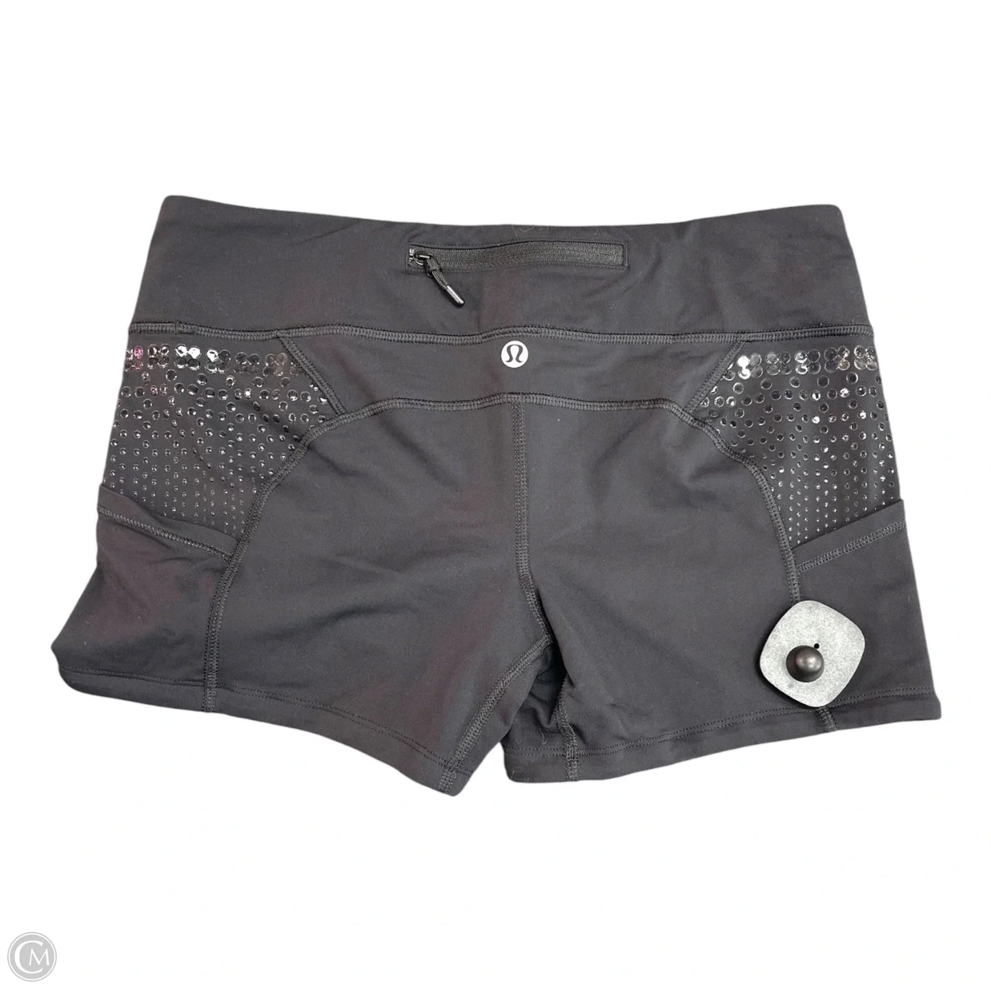 Athletic Shorts By Lululemon In Black, Size: 8