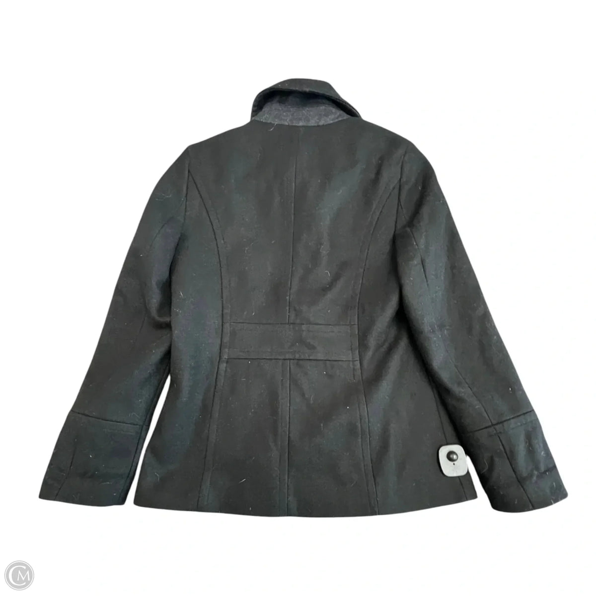 Coat Wool By Nautica In Black, Size: S