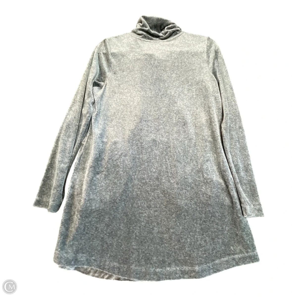 Sweatshirt Collar By Pure Jill In Grey, Size: S