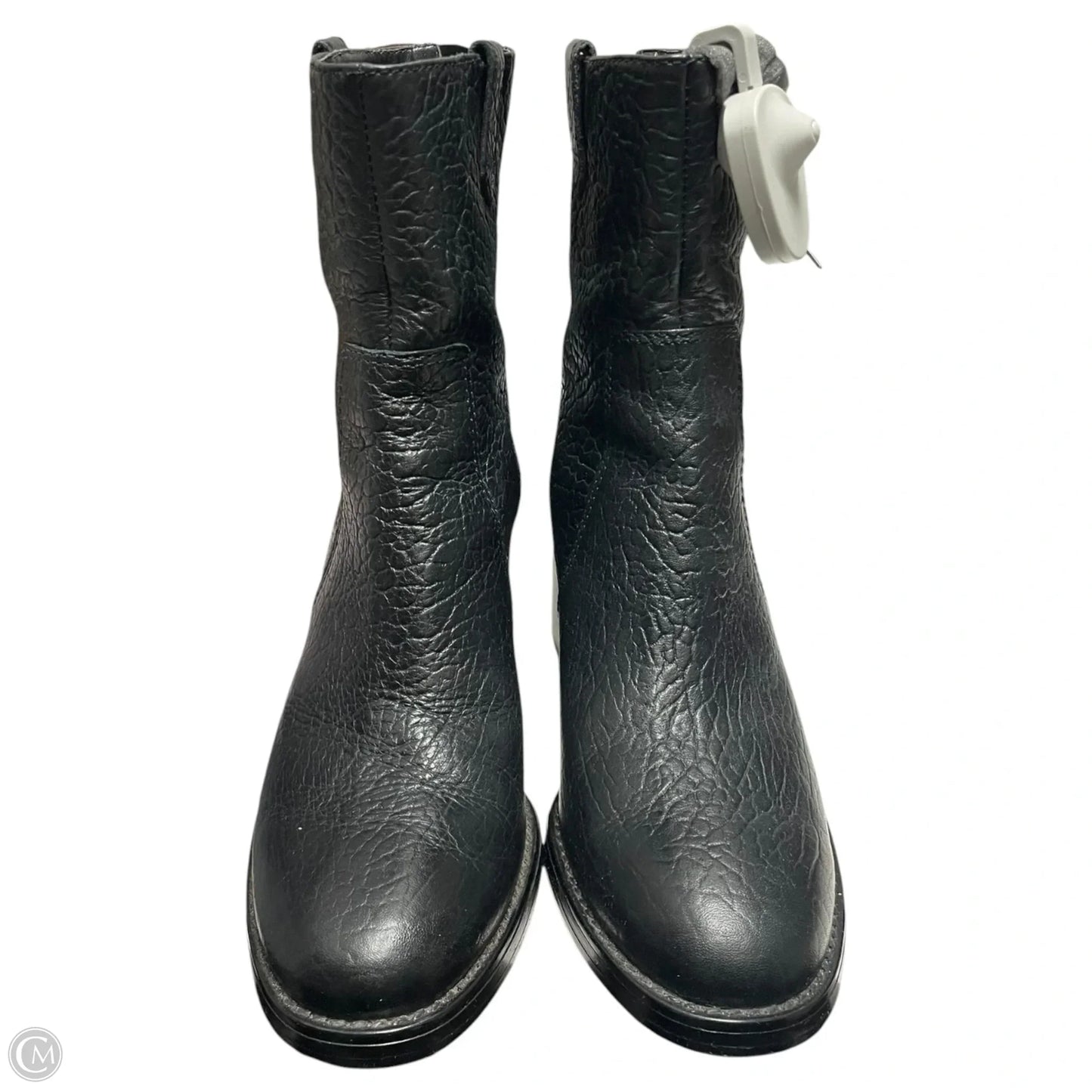 Boots Ankle Heels By Vince Camuto In Black, Size: 8.5