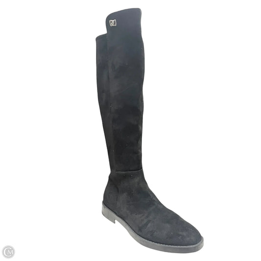 Boots Mid-calf Flats By Aerosoles In Black, Size: 8