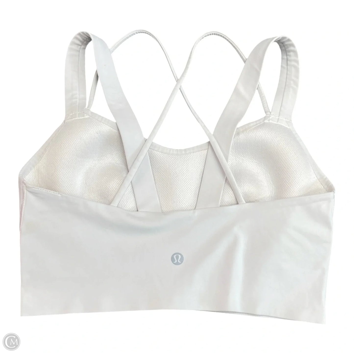 Athletic Bra By Lululemon In White, Size: S