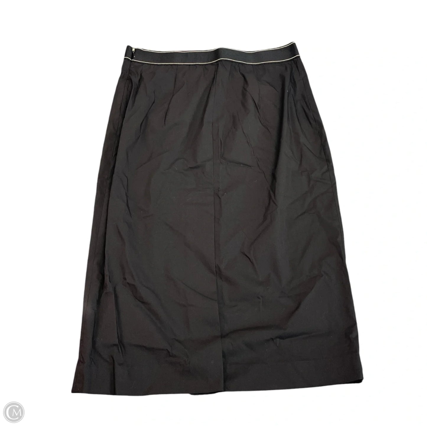 Skirt Midi By Vince In Black, Size: M