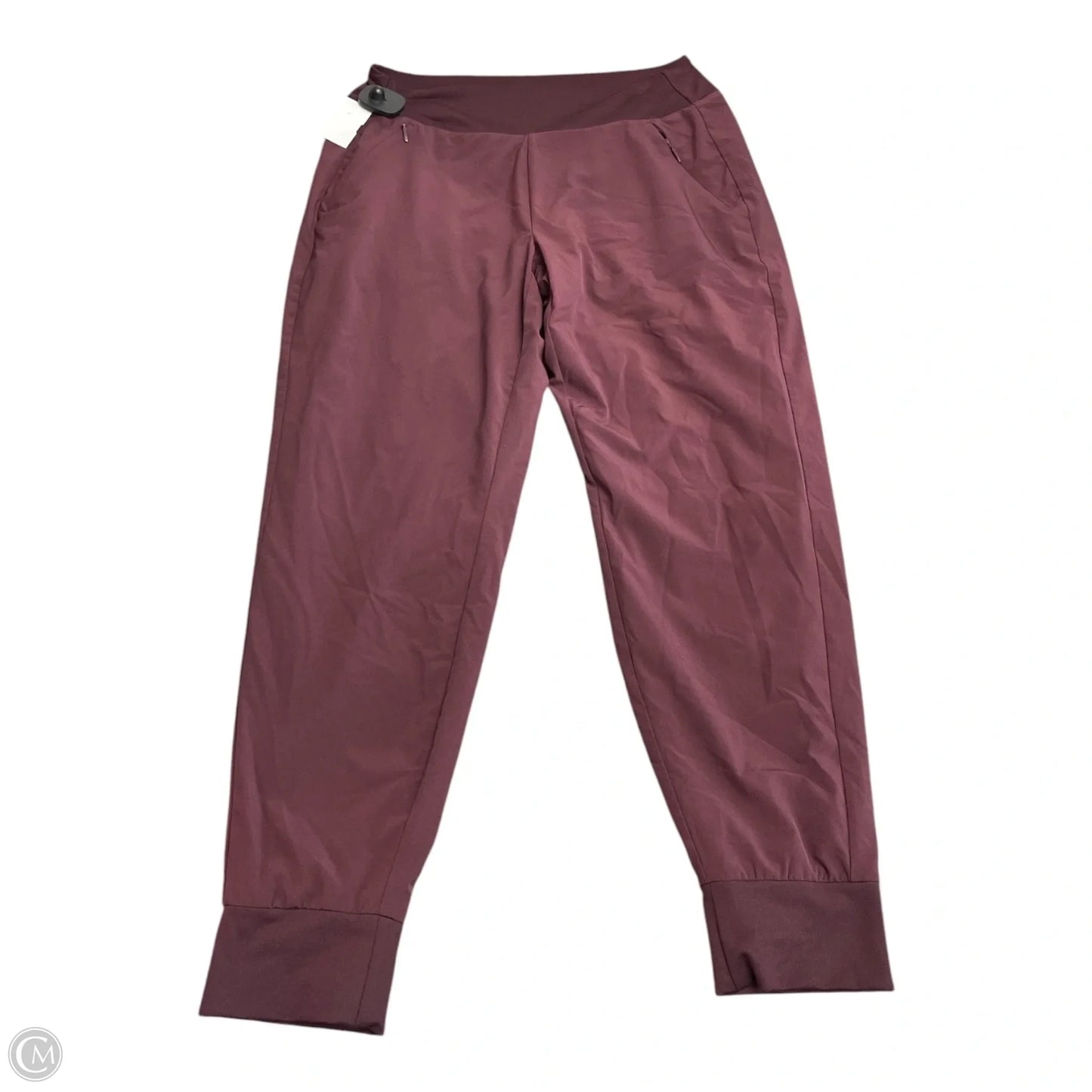 Athletic Pants By Athleta In Maroon, Size: M