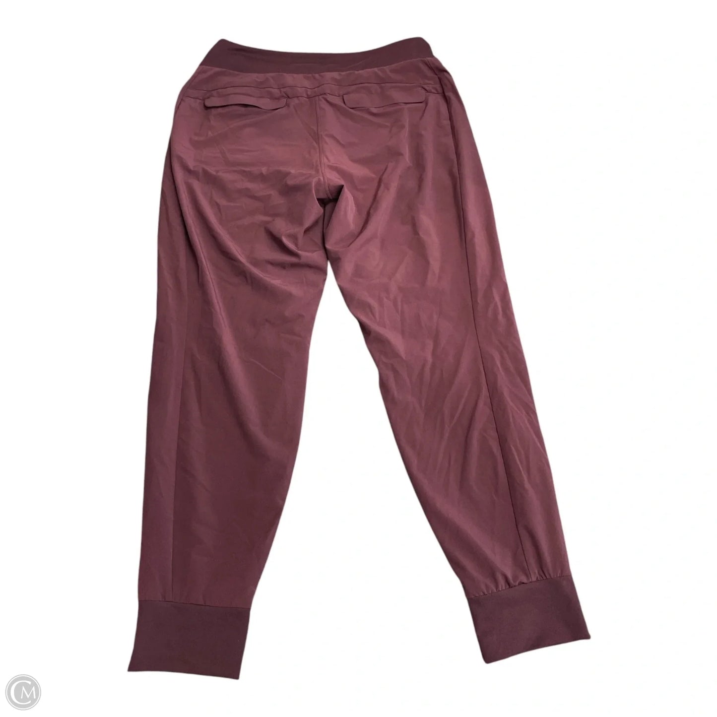 Athletic Pants By Athleta In Maroon, Size: M