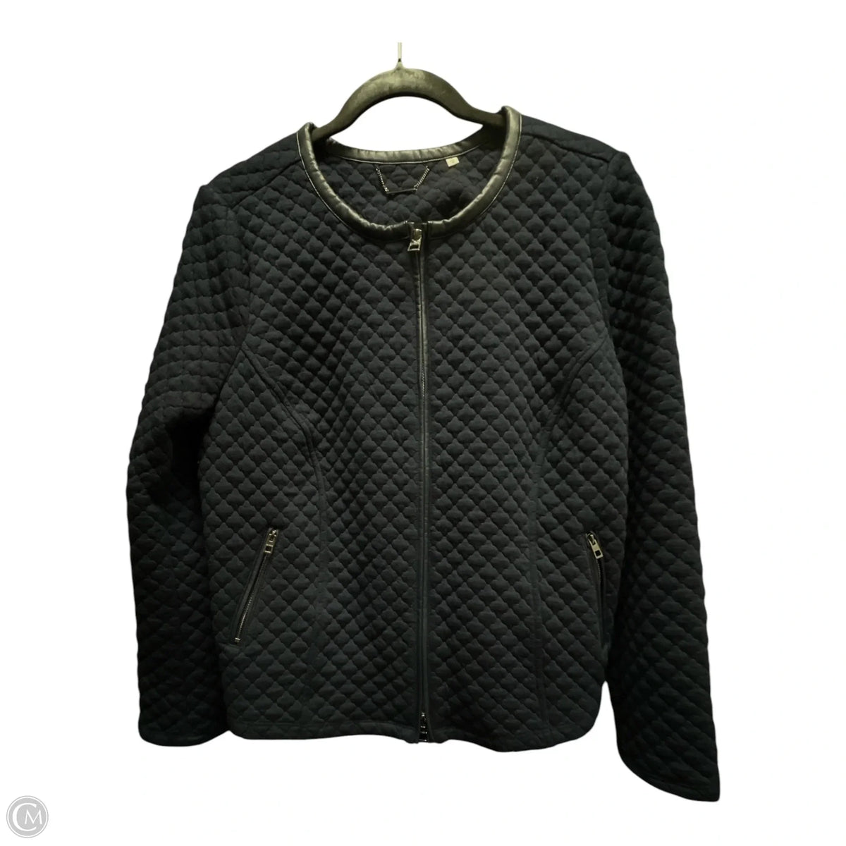 Jacket Other By Chicos In Navy, Size: 8
