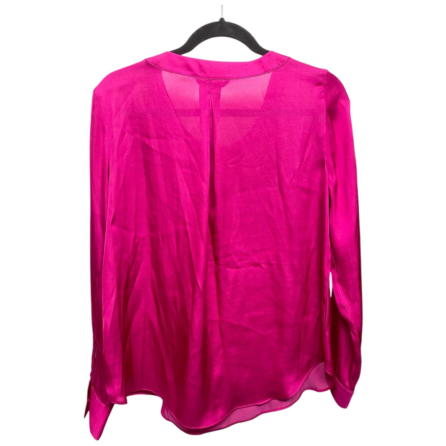 Top Long Sleeve By Banana Republic In Pink, Size: S