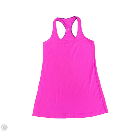 Athletic Tank Top By Lululemon In Pink, Size: S