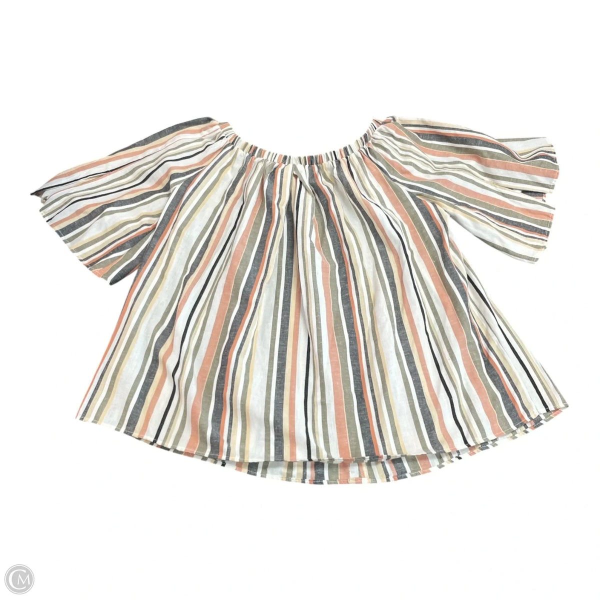 Top Short Sleeve By Speed Limit In Striped Pattern, Size: 3x
