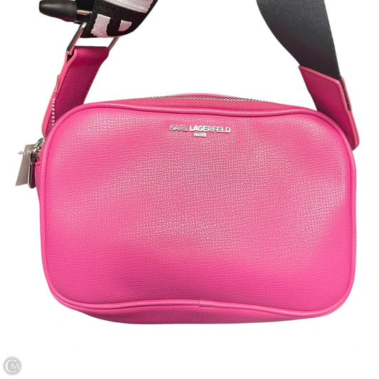 Crossbody Designer By Karl Lagerfeld, Size: Small