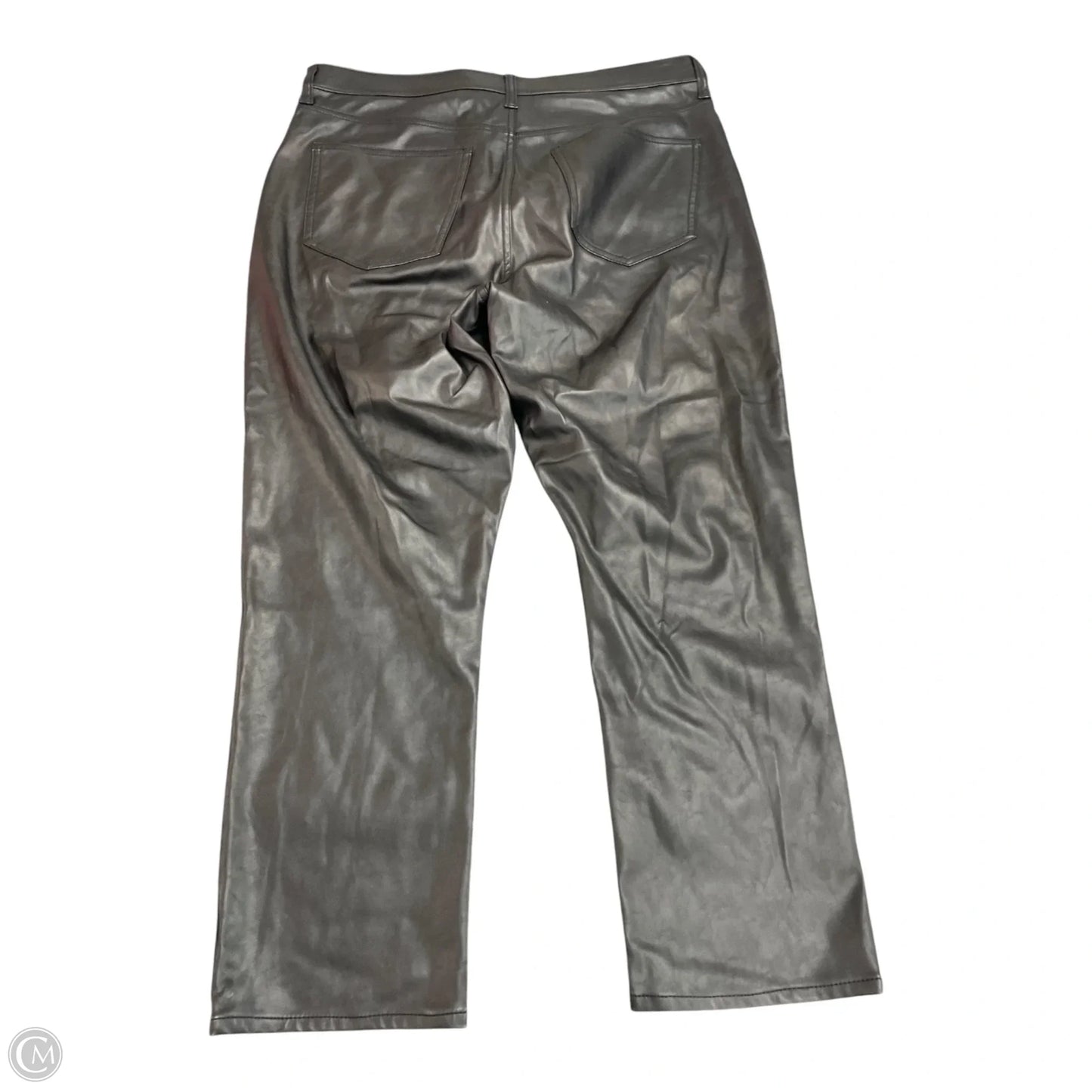Jeans Straight By Gap In Black, Size: 14