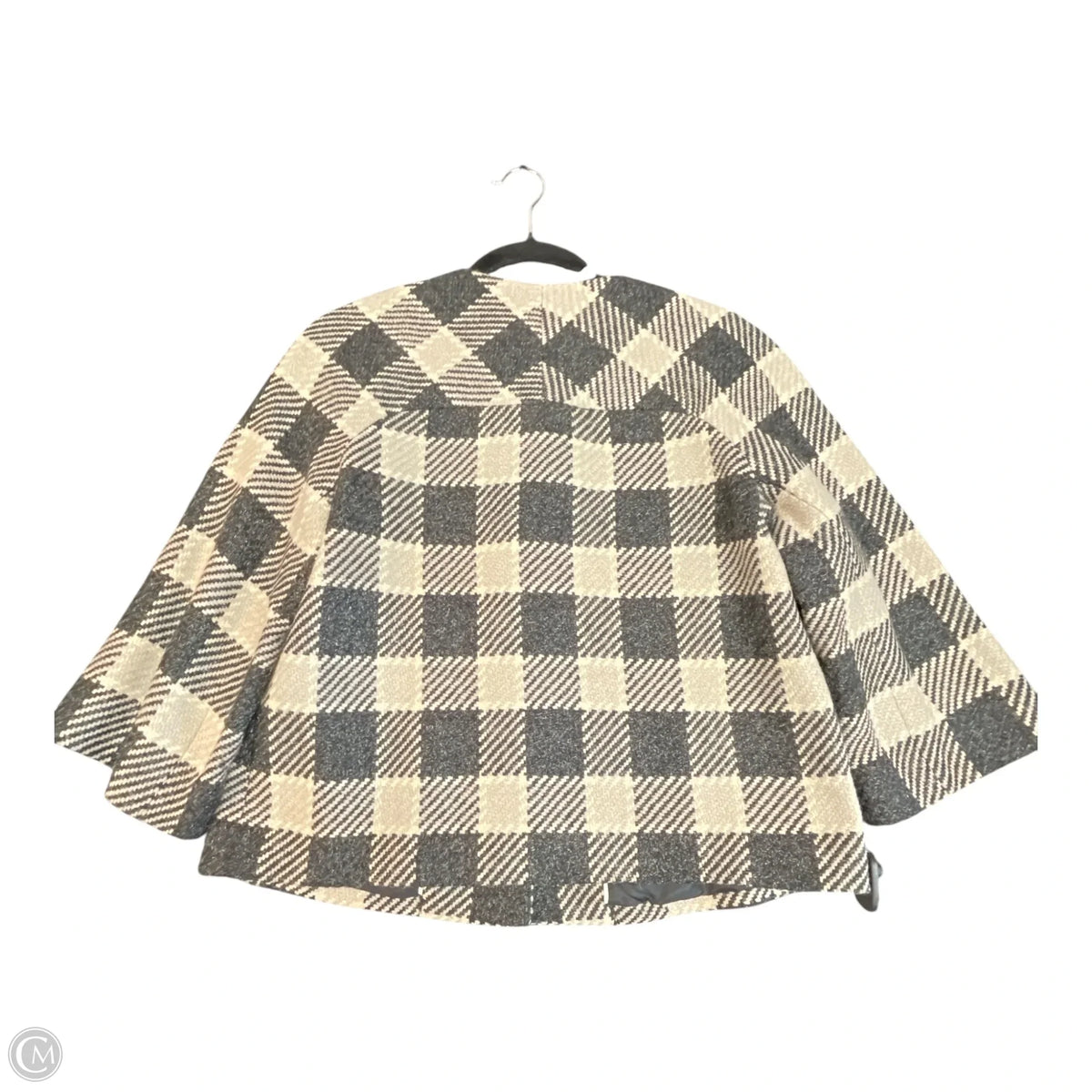 Jacket Other By Talbots In Plaid Pattern, Size: S