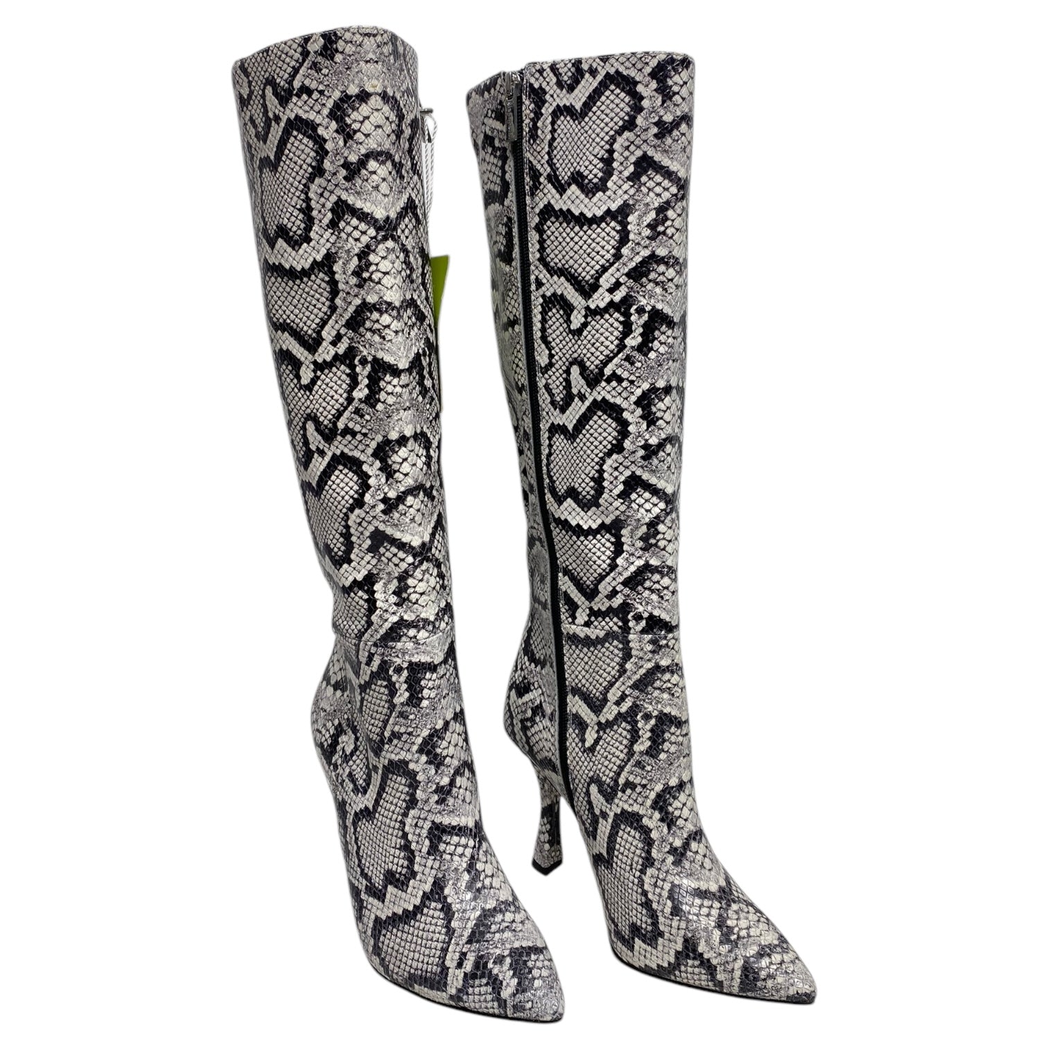 Boots Gianni Bini snake print online knee high boots round toe New sz 6