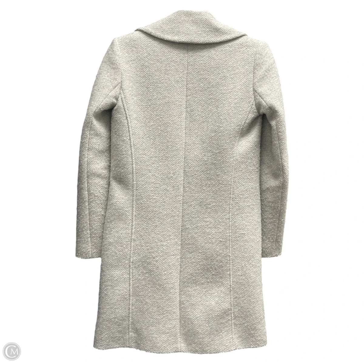 Coat Wool By Cmb In Grey, Size: 0