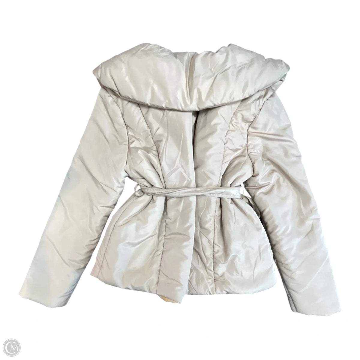 Jacket Puffer & Quilted By Entro In Tan, Size: S