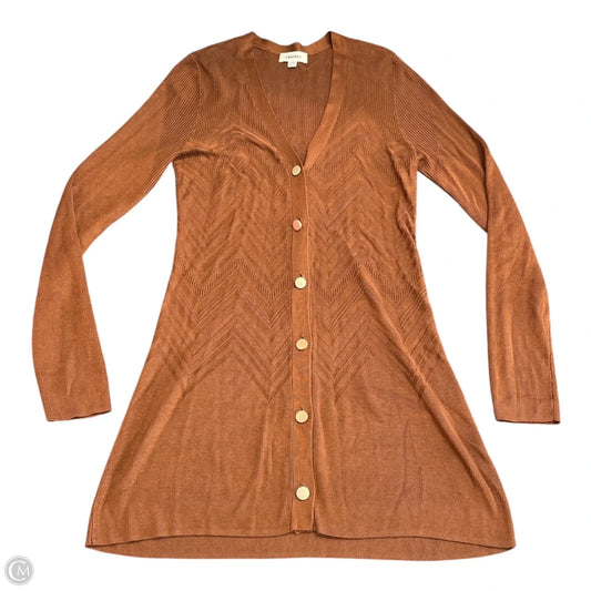 Sweater Cardigan By L Agence In Brown, Size: M