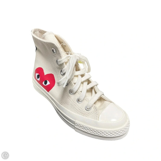Shoes Sneakers By Converse In Cream & Red, Size: 5