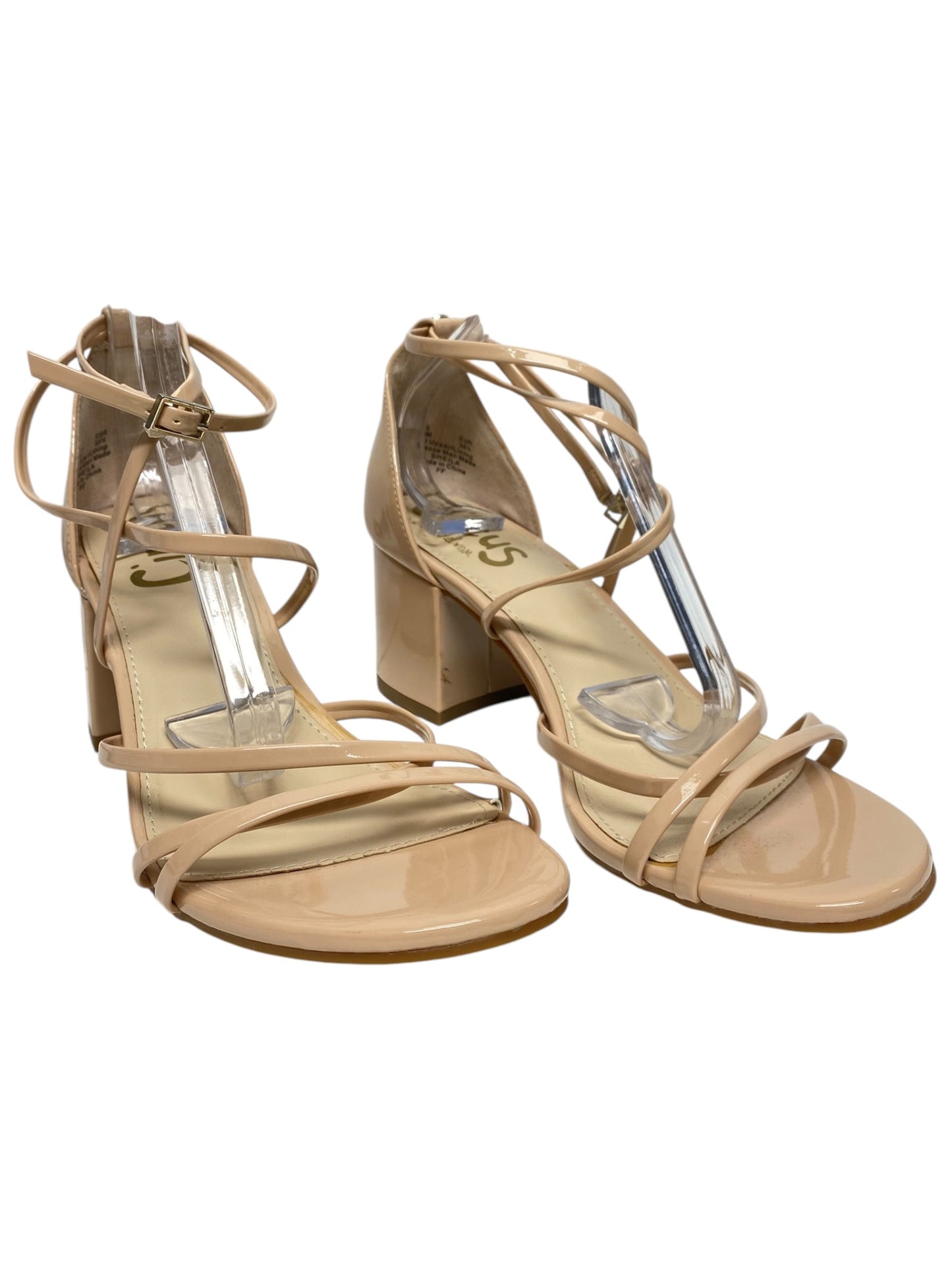 Shoes Heels Block By Circus By Sam Edelman In Beige, Size: 8.5