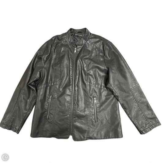 Jacket Other By Signature Studio In Black, Size: 1x