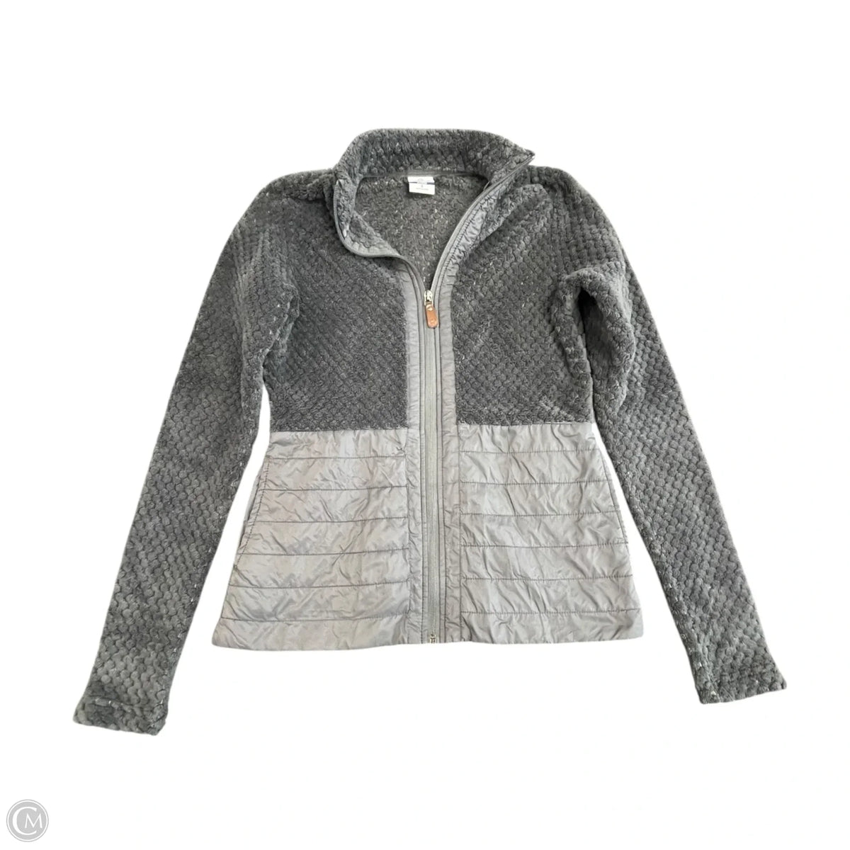 Jacket Fleece By Magellan In Grey, Size: S