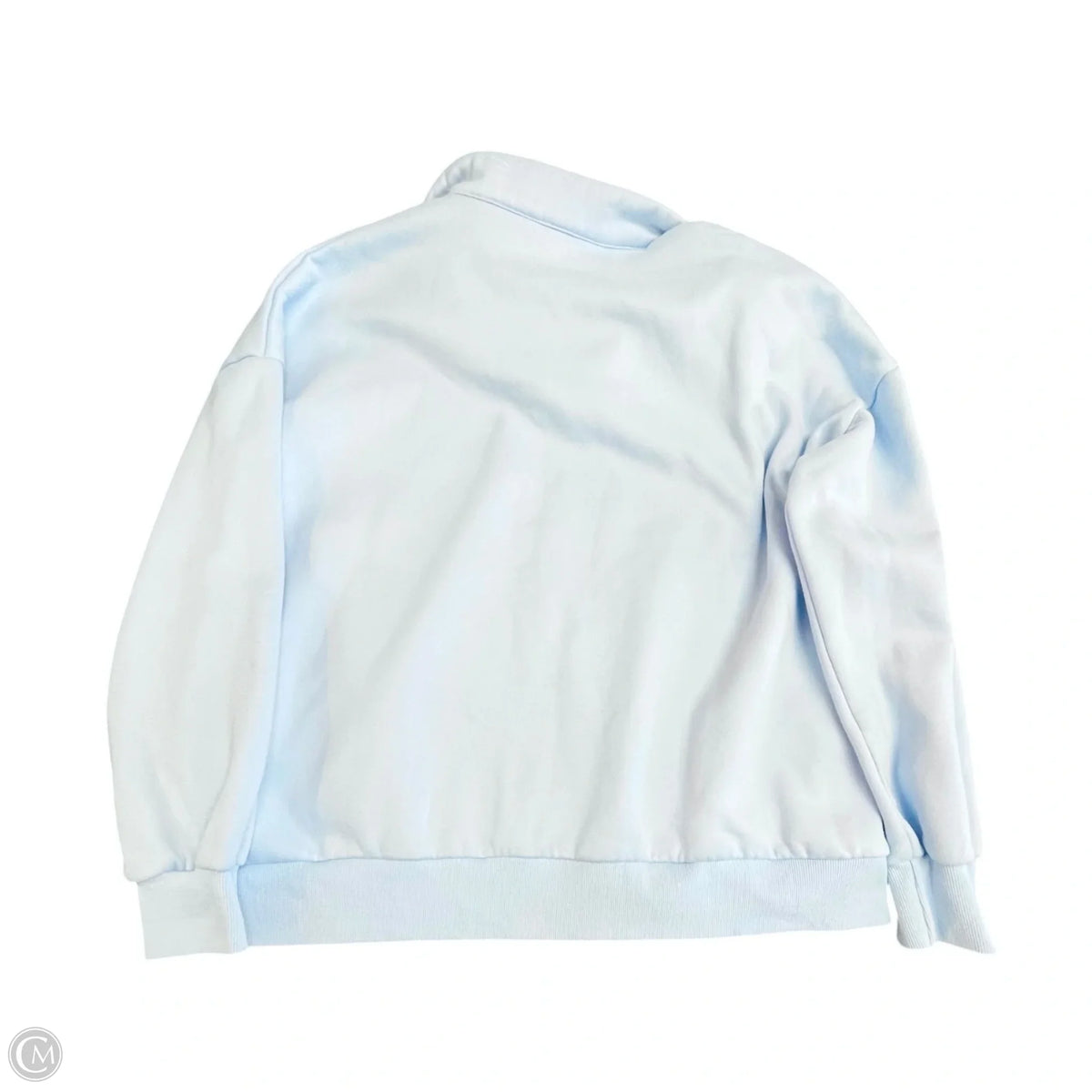 Sweatshirt Collar By Clothes Mentor In Blue, Size: 2x