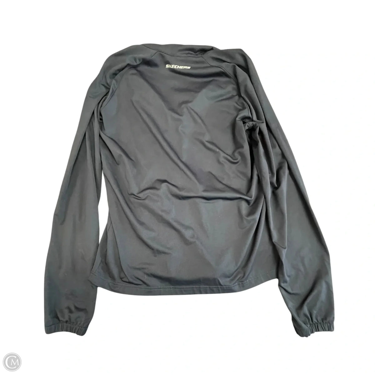 Athletic Jacket By Skechers In Navy, Size: L