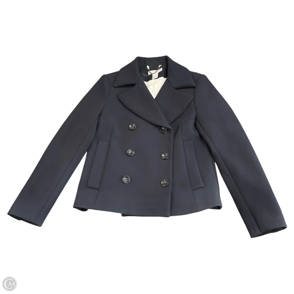 Blazer By H&m In Navy, Size: 6