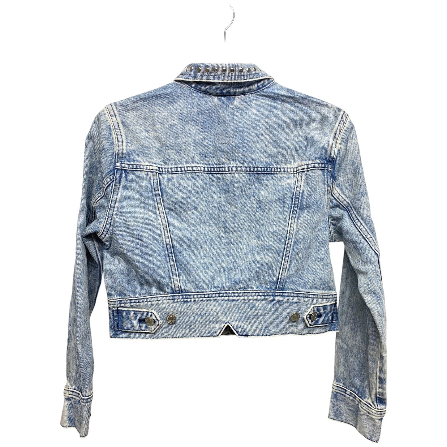 Jacket Denim By Gap In Blue Denim, Size: Sp