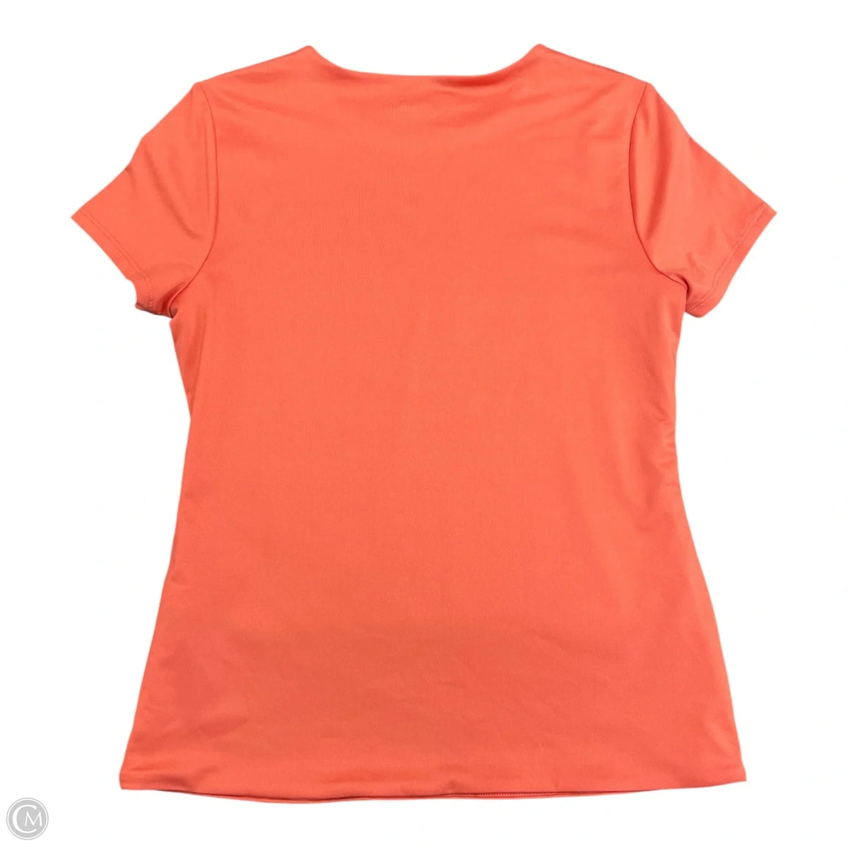 Top Short Sleeve By Halogen In Orange, Size: S