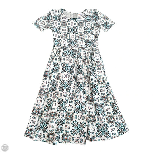 Dress Casual Short By Lularoe In Multi-colored, Size: S