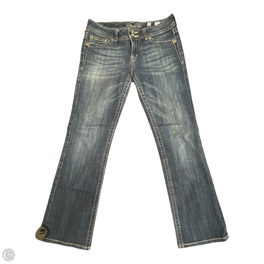 Jeans Boot Cut By Miss Me In Blue Denim, Size: 12