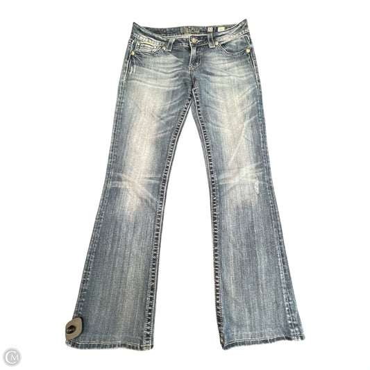 Jeans Boot Cut By Miss Me In Blue Denim, Size: 12