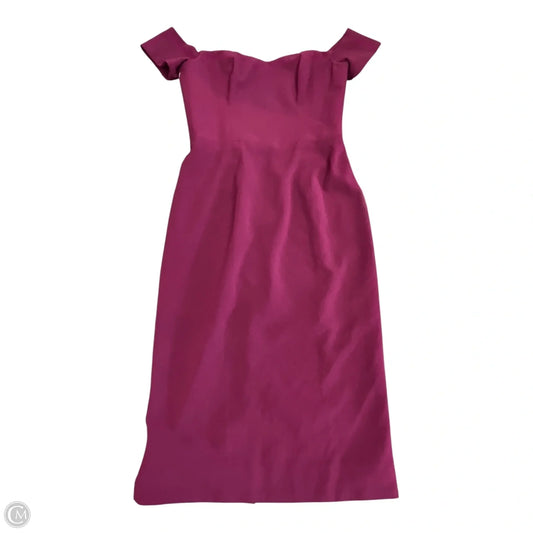 Dress Party Short By Dress The Population In Purple, Size: M