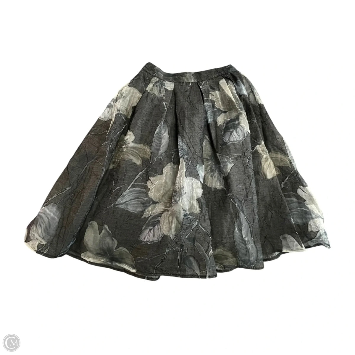 Skirt Mini & Short By Astr In Black & Grey, Size: S