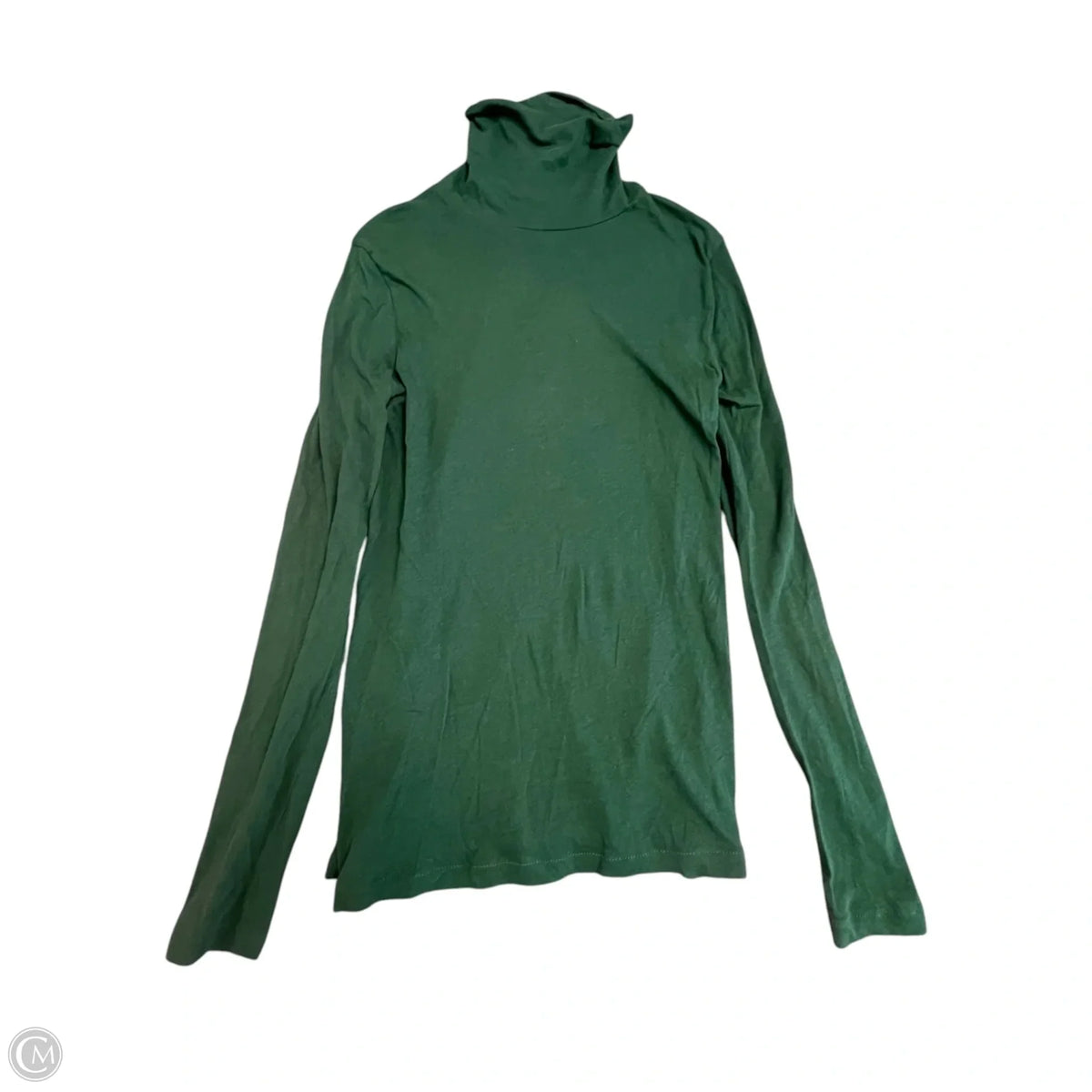 Top Long Sleeve By J. Crew In Green, Size: S