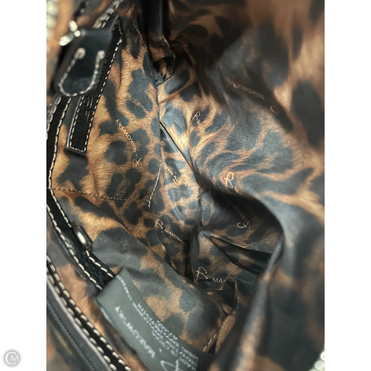 Crossbody Leather By B. Makowsky, Size: Medium
