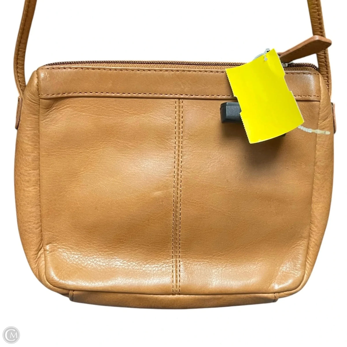 Crossbody Leather By Fossil, Size: Small