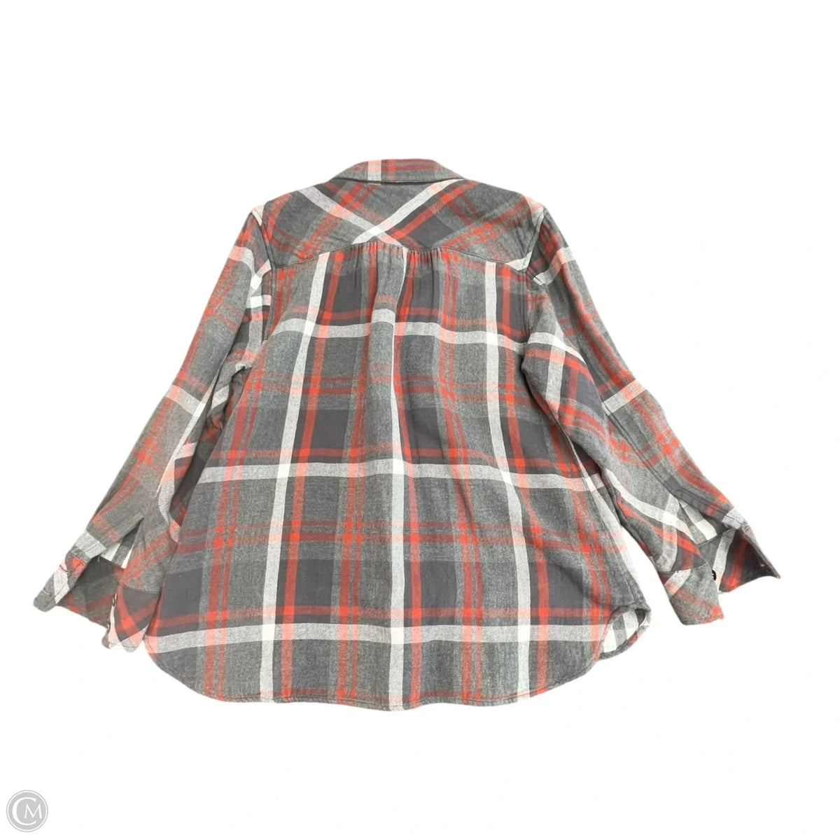Jacket Shirt By Cabi In Plaid Pattern, Size: Xl