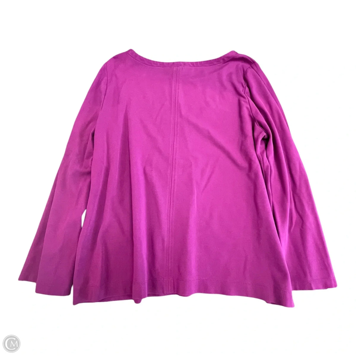 Top Long Sleeve By Chicos In Purple, Size: L