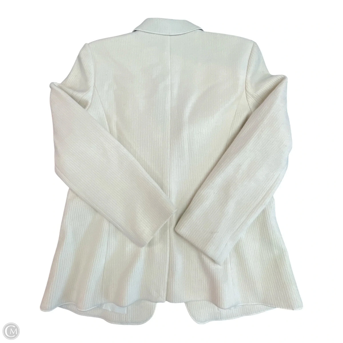 Blazer By Ann Taylor In Cream, Size: 12