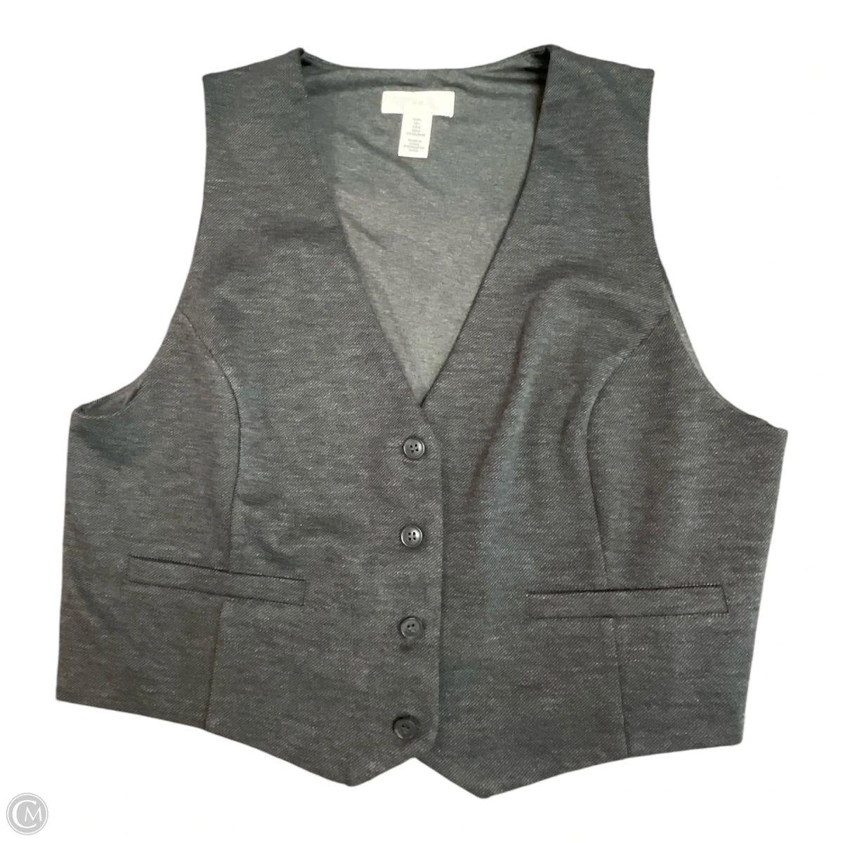 Vest Other By H&m In Grey, Size: L