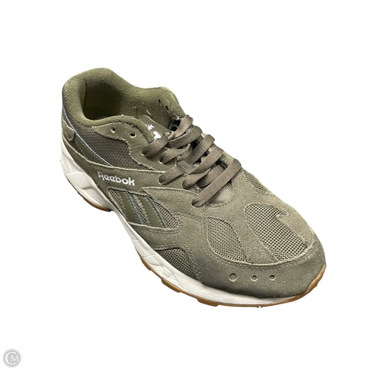 Shoes Sneakers By Reebok In Green, Size: 8