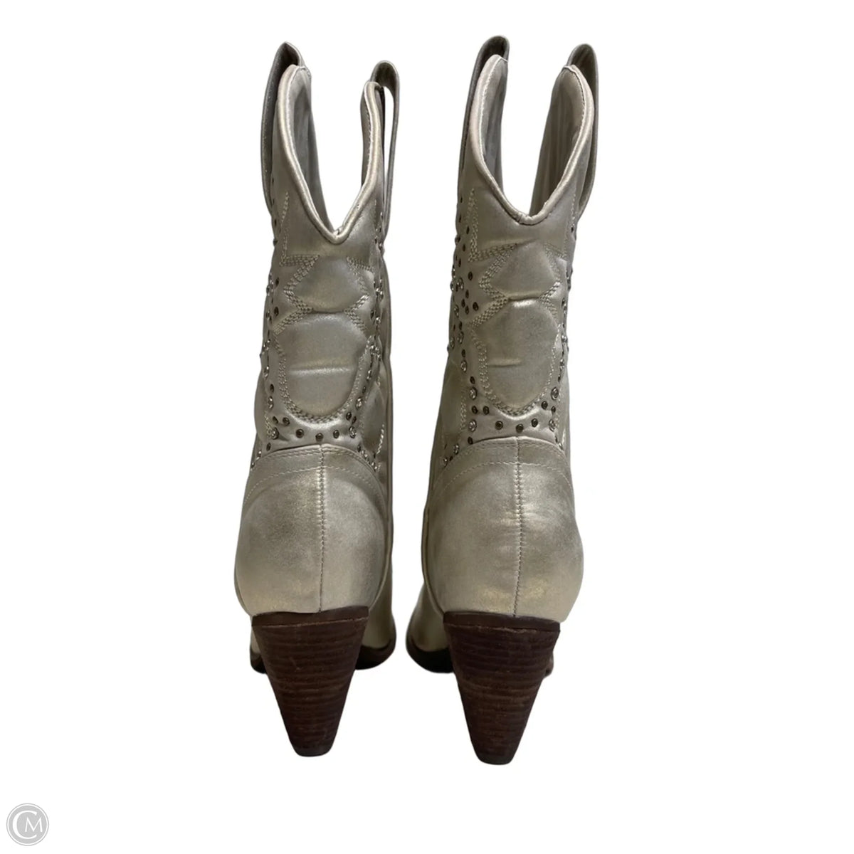 Boots Western By Naughty Monkey In Beige, Size: 10