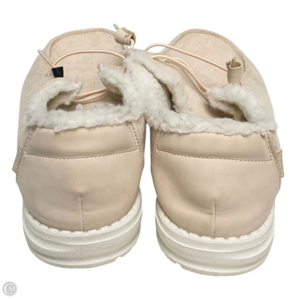 Shoes Flats By Hey Dude In Tan, Size: 9