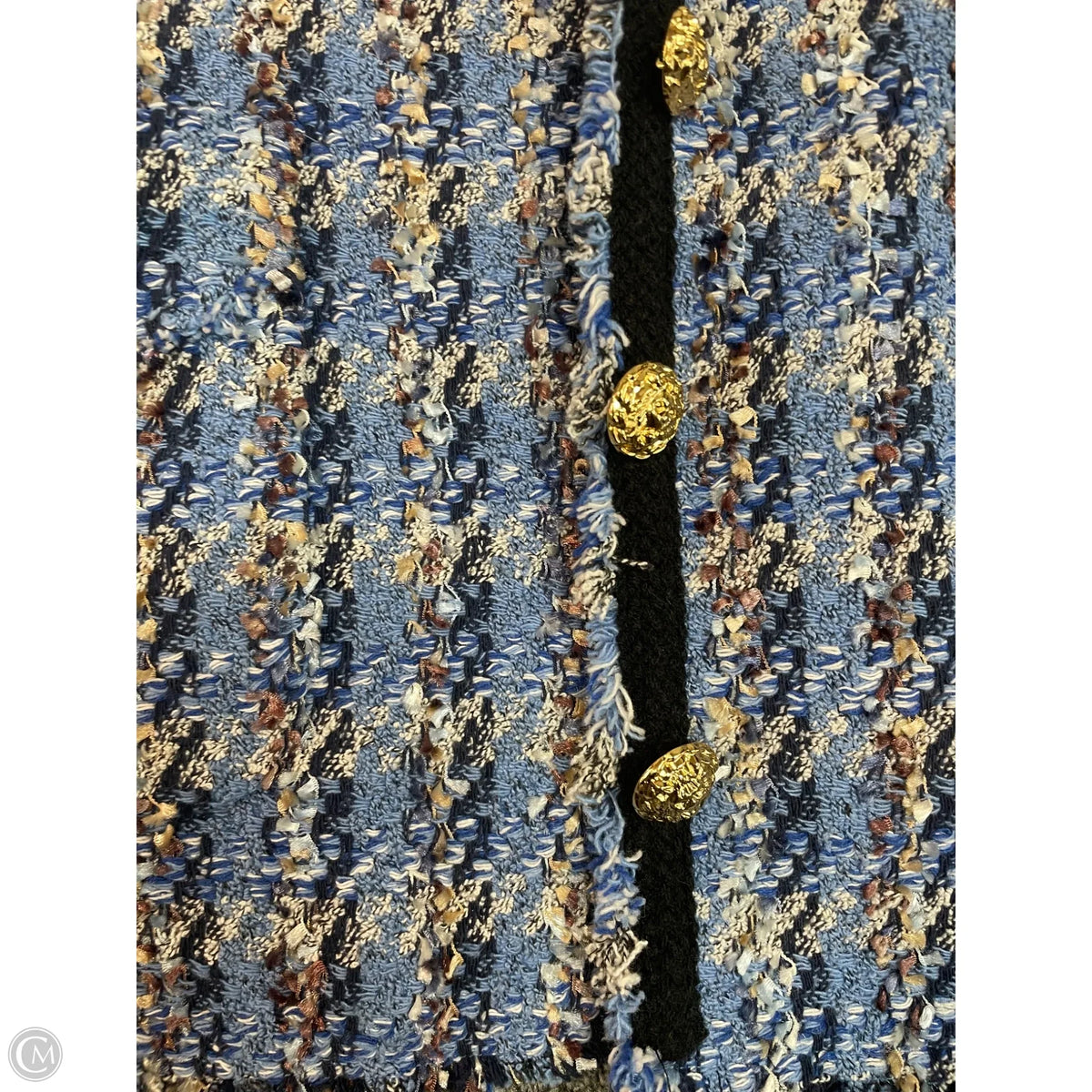 Blazer By Zara In Blue & Brown, Size: Xxl
