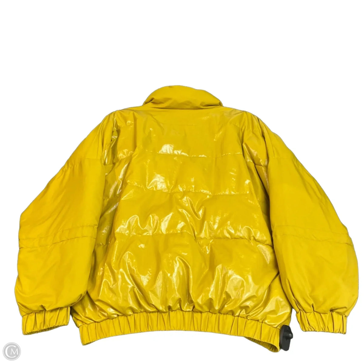 Jacket Puffer & Quilted By Cabi In Yellow, Size: Xs