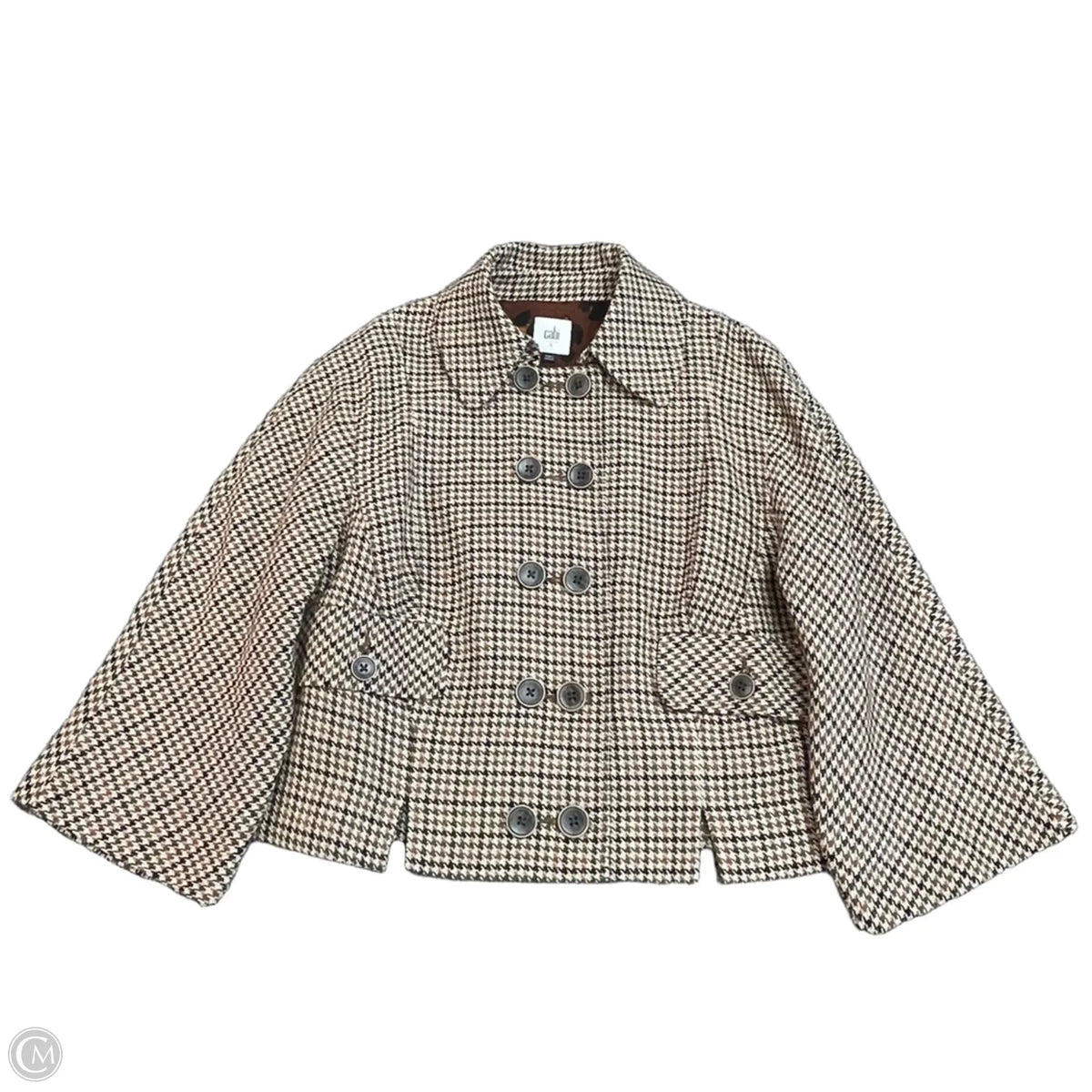 Blazer By Cabi In Plaid Pattern, Size: S